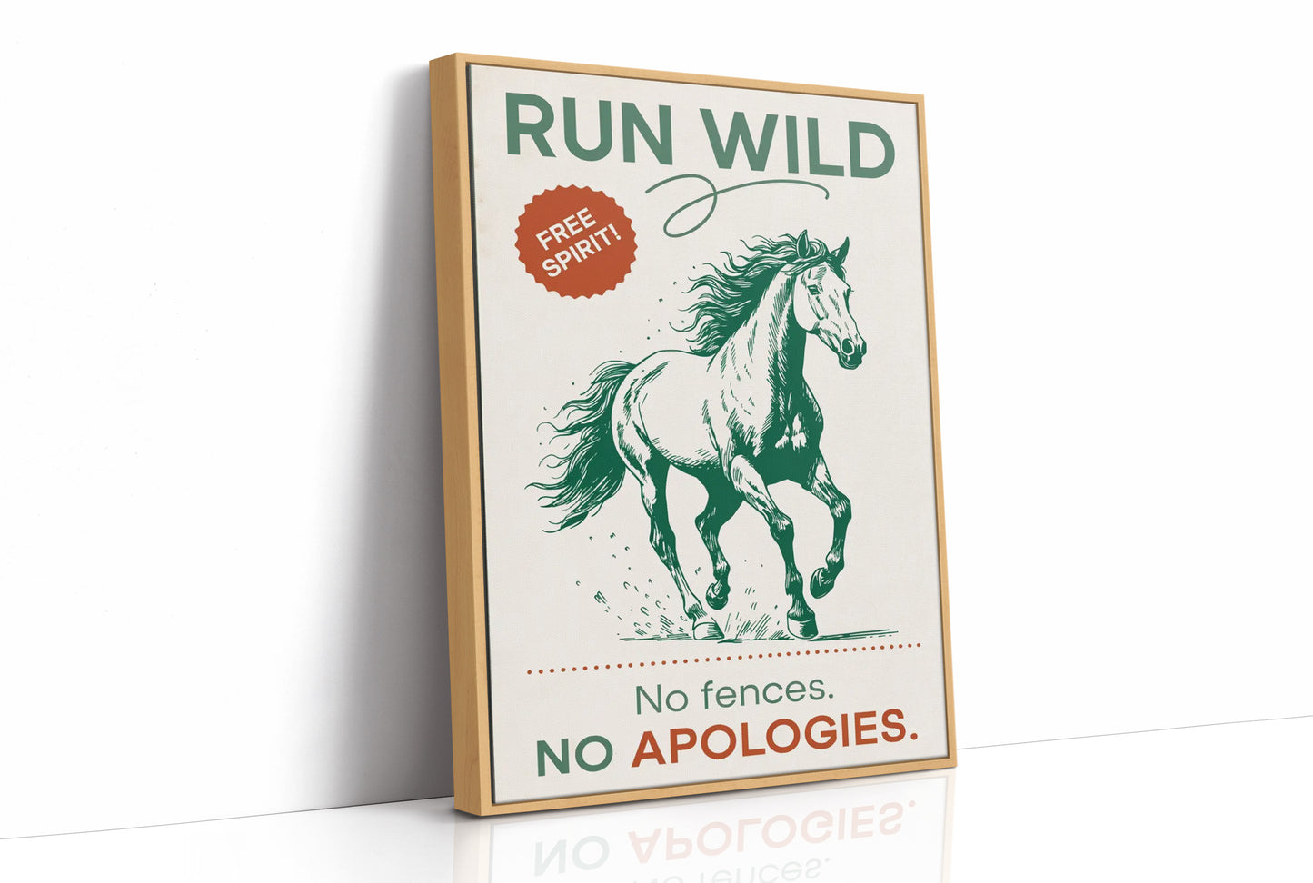 Run Wild, No Apologies