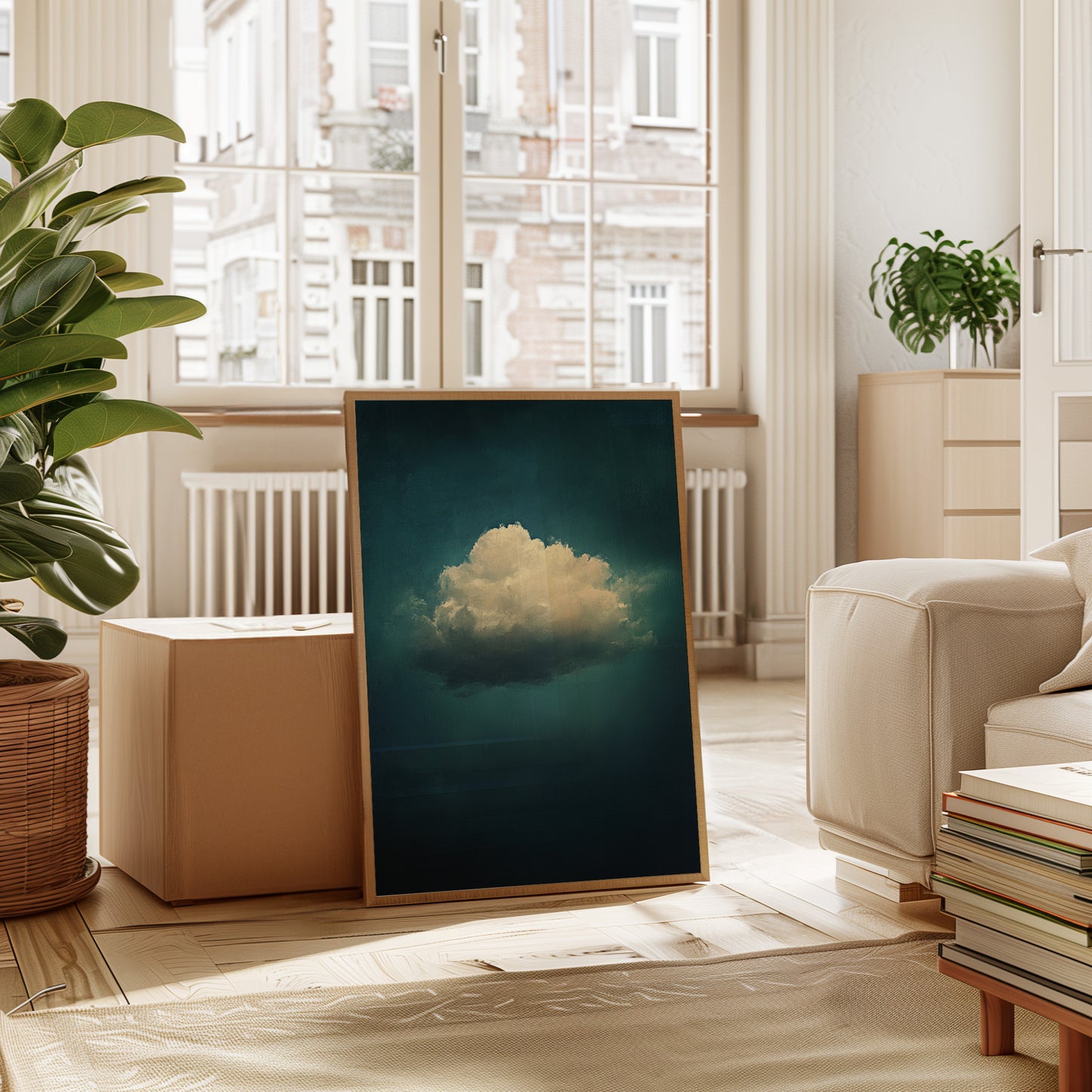 Gathering Cloud Over Blue Silence