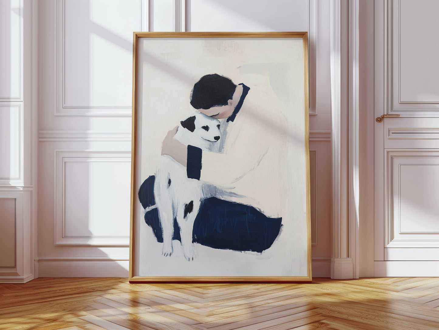 Quiet Moments With Spotted Friend