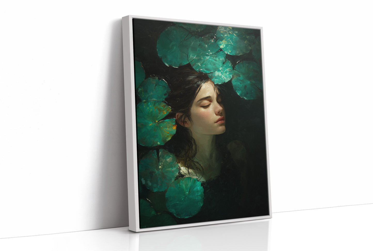 Between Stillness And Jade Waters