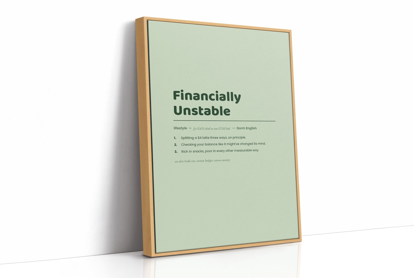 Financially Unstable