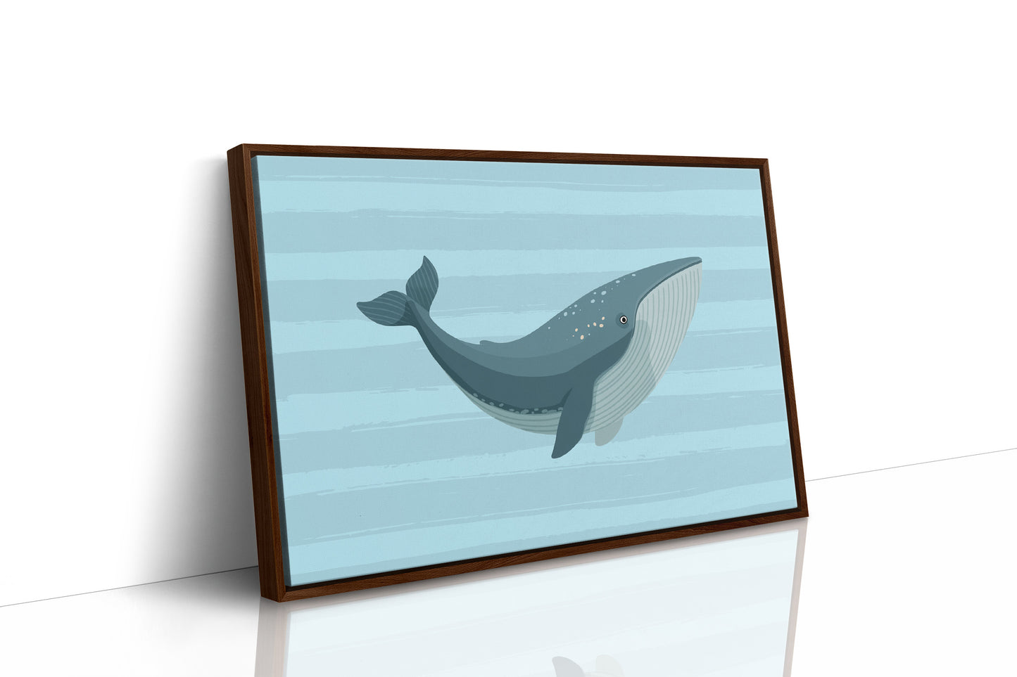Blue Whale Canvas Art