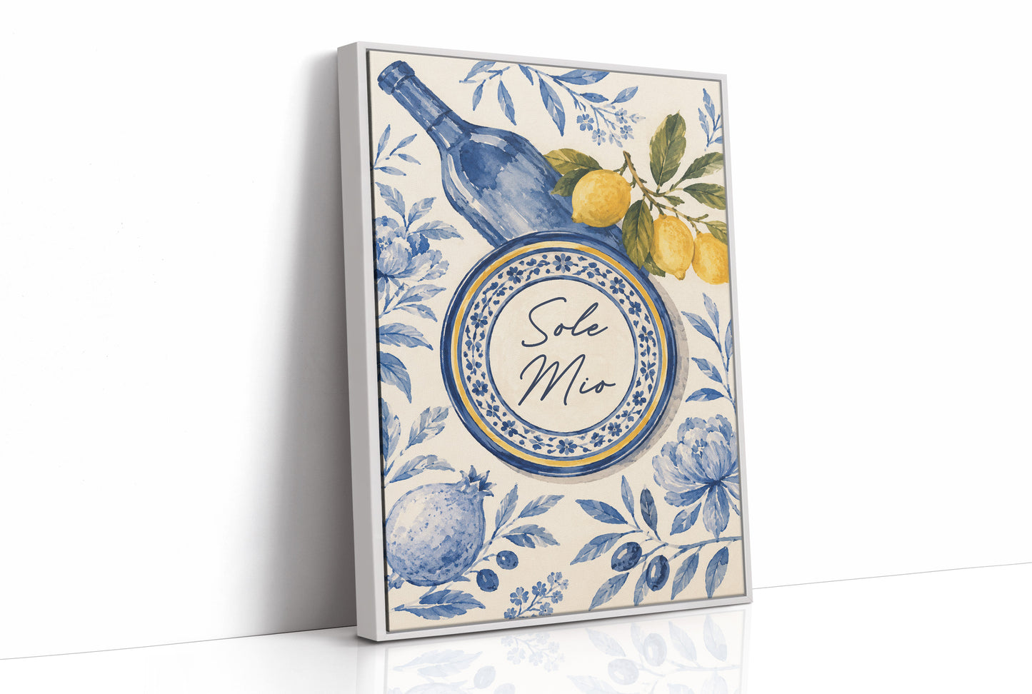 Sole Mio Tablescape (Blue & White)