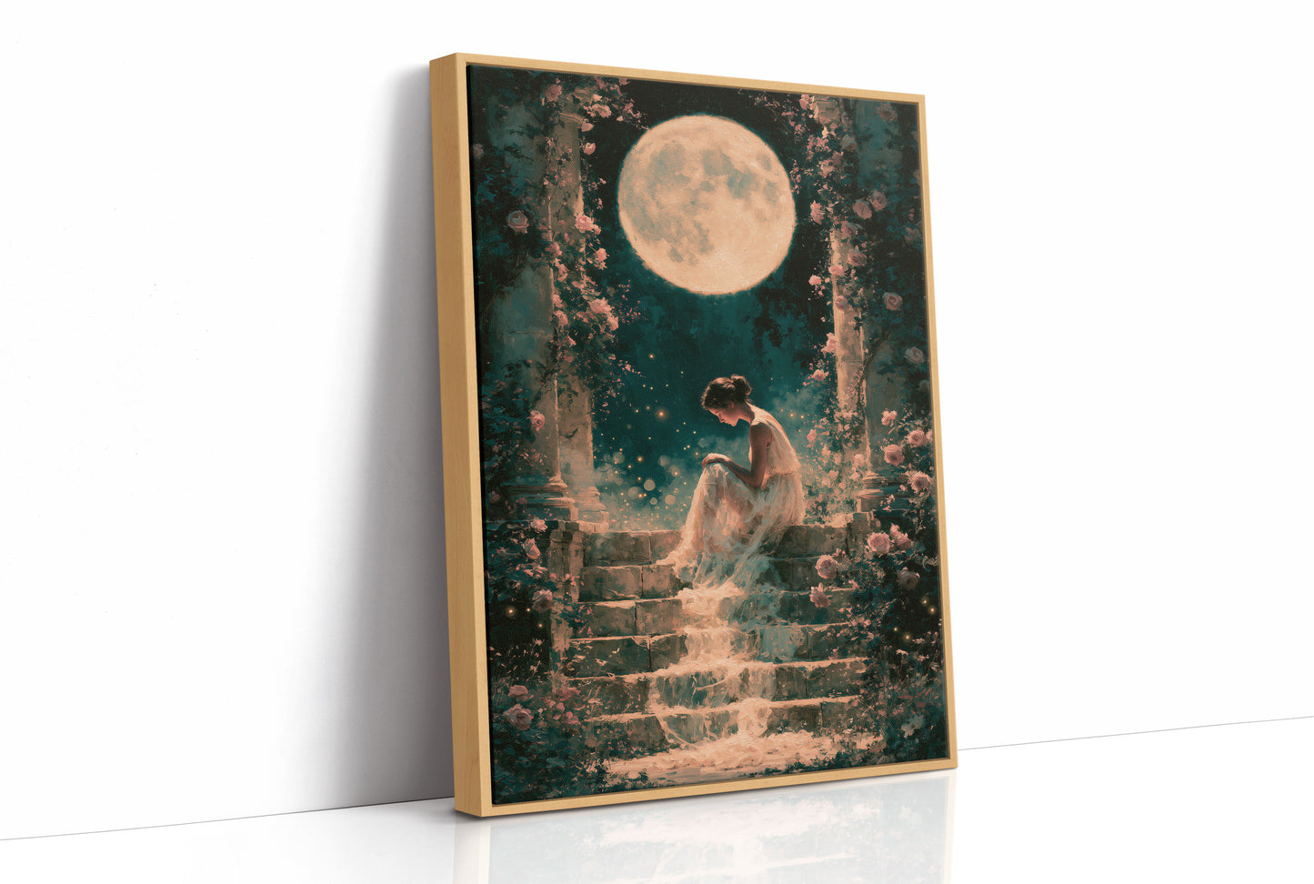 Rose Gold Garden Reverie