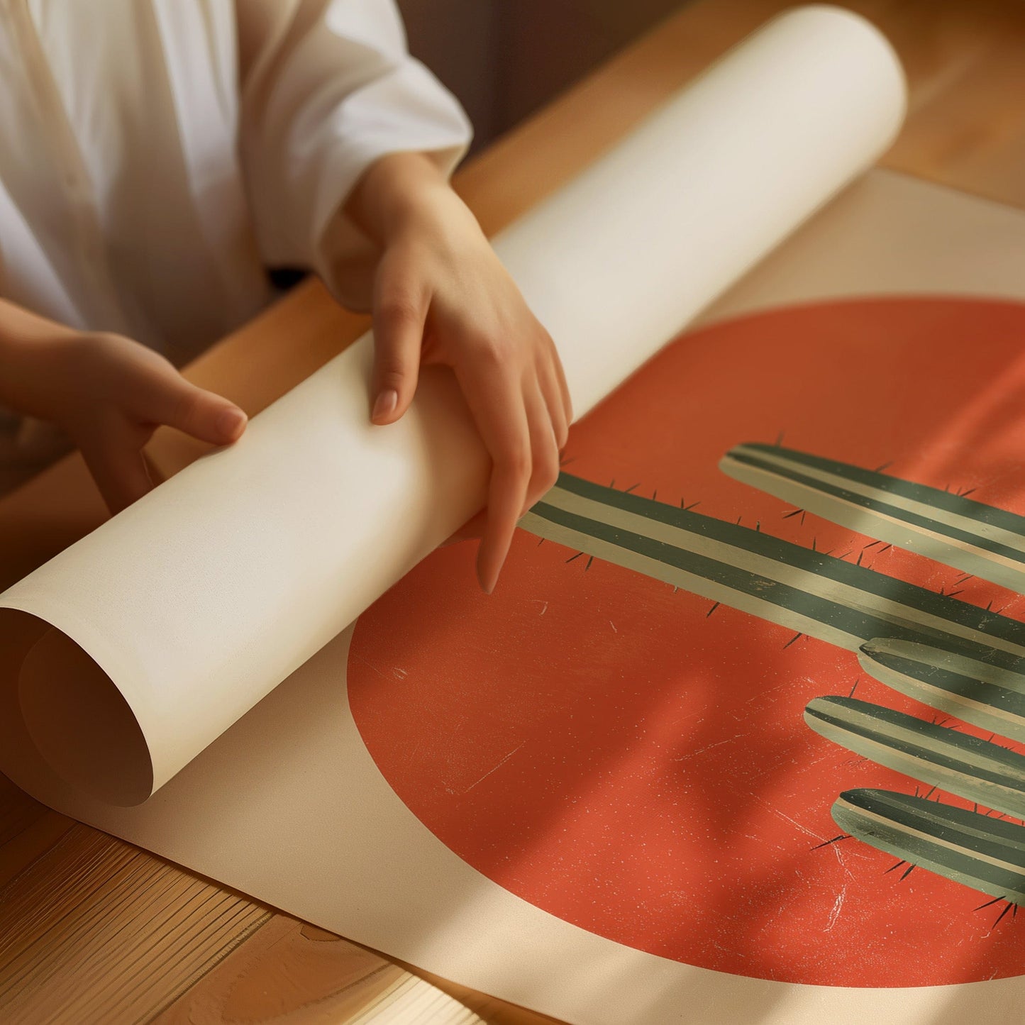 Saguaro Songs At Copper Sunset