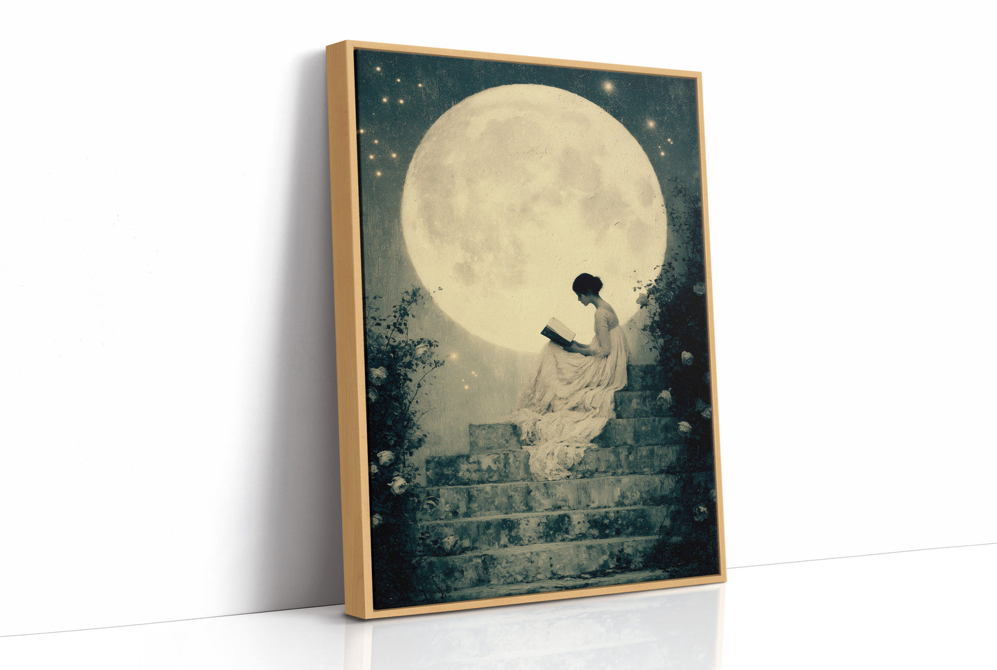 Reading by Moonlight