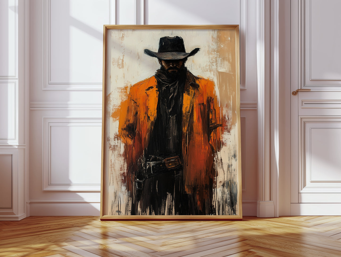 The Drifter in Ember Coat