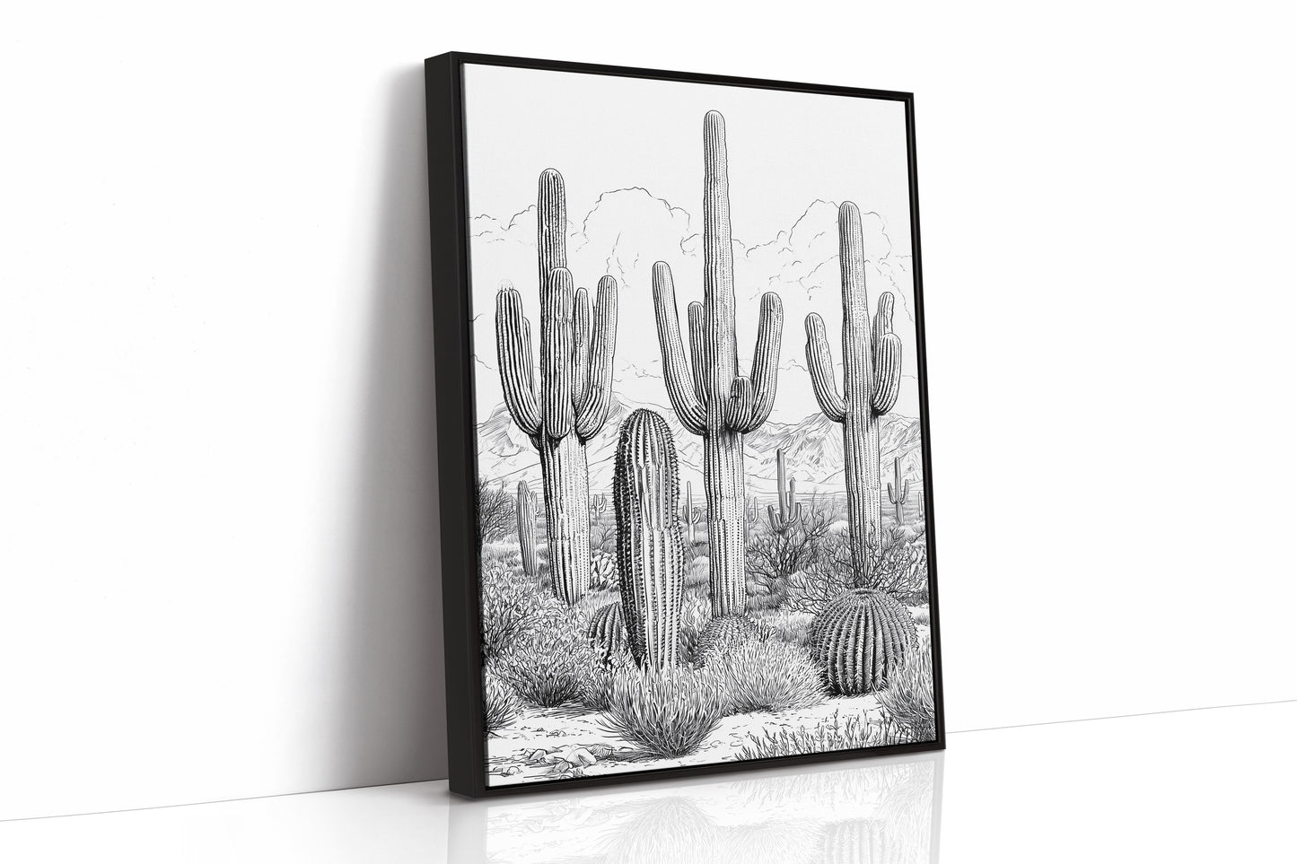Saguaro Sketch Standoff
