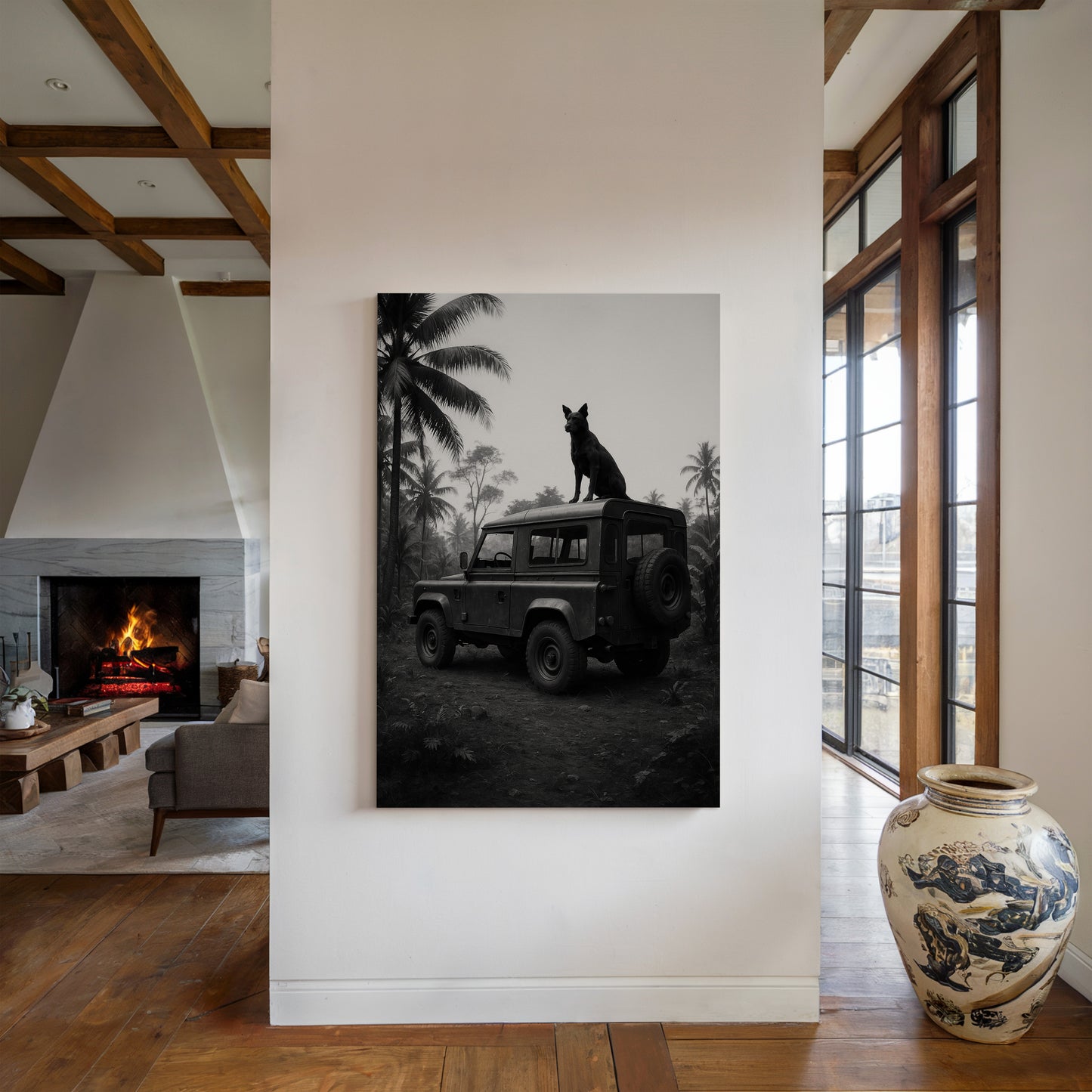 Sentinel Dog on Jungle Rover