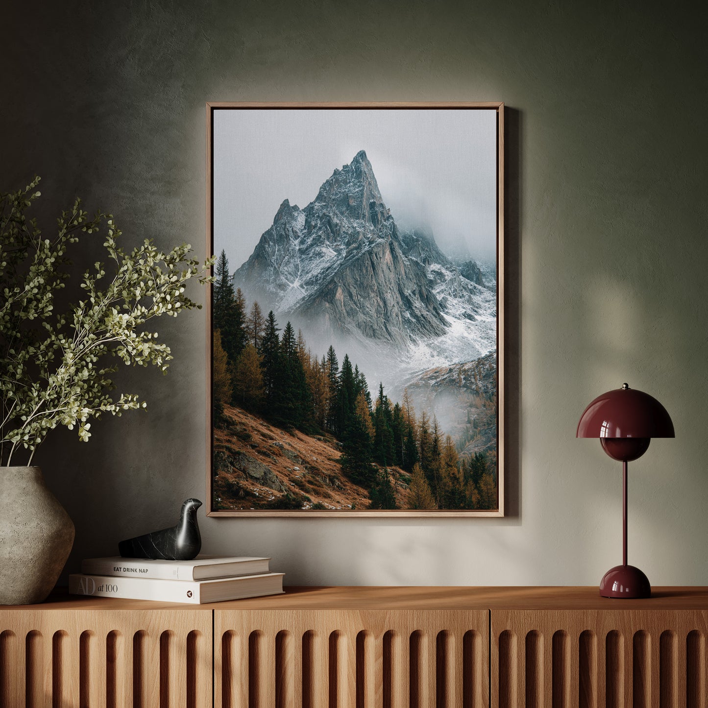 Where Peaks Greet the Clouds