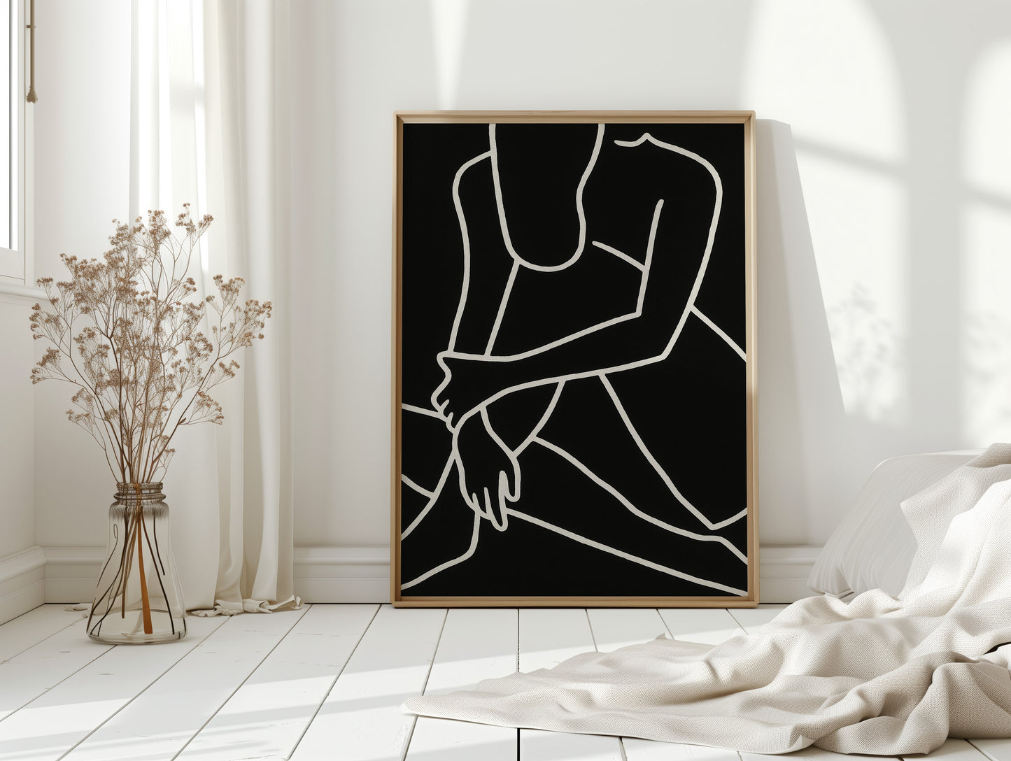 Folded Limbs in Quiet Ink