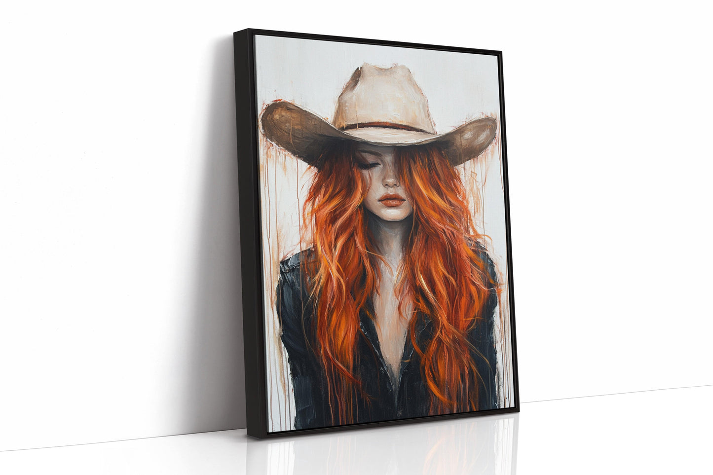Cowgirl Ember – Rustic Elegance in Red