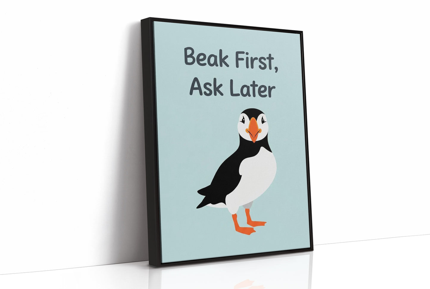Beak First Ask Later