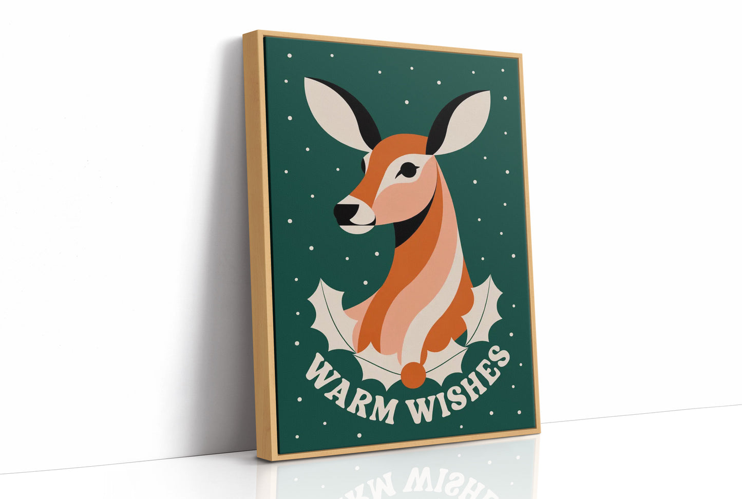 Modernist Deer Portrait