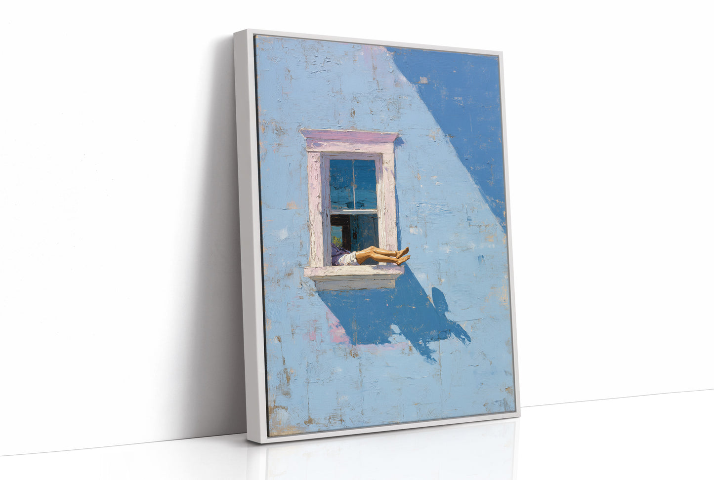 Azure Afternoon: Legs in Repose