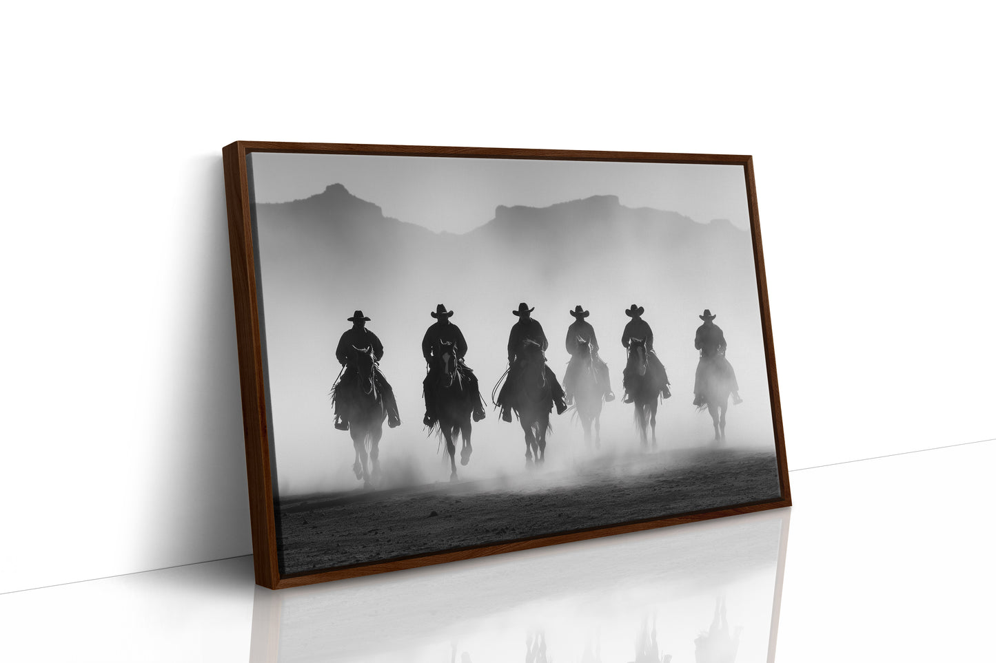 Dawn Riders Chase Mountain Mist