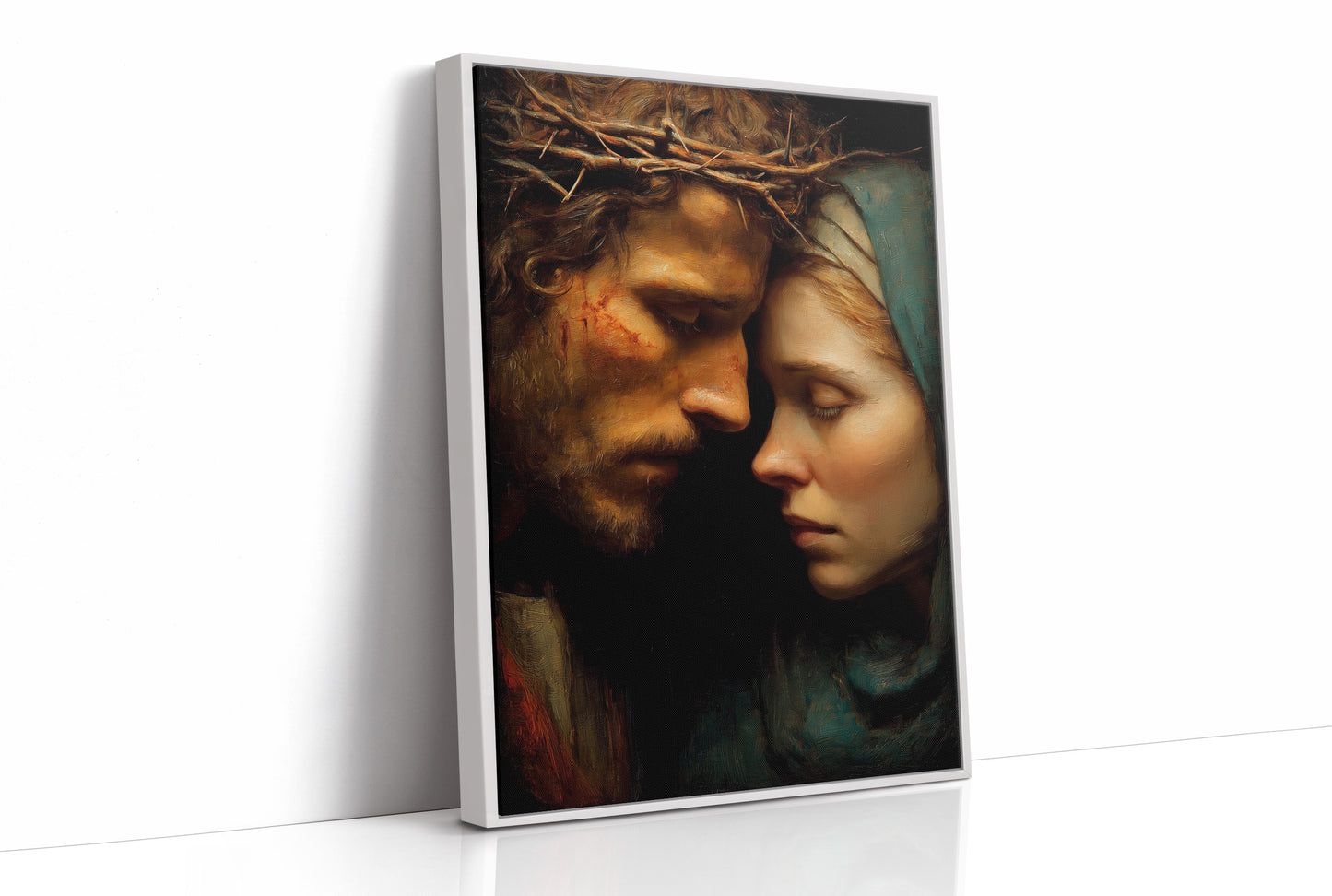 Sacred Sorrow: Intimate Moment of Compassion