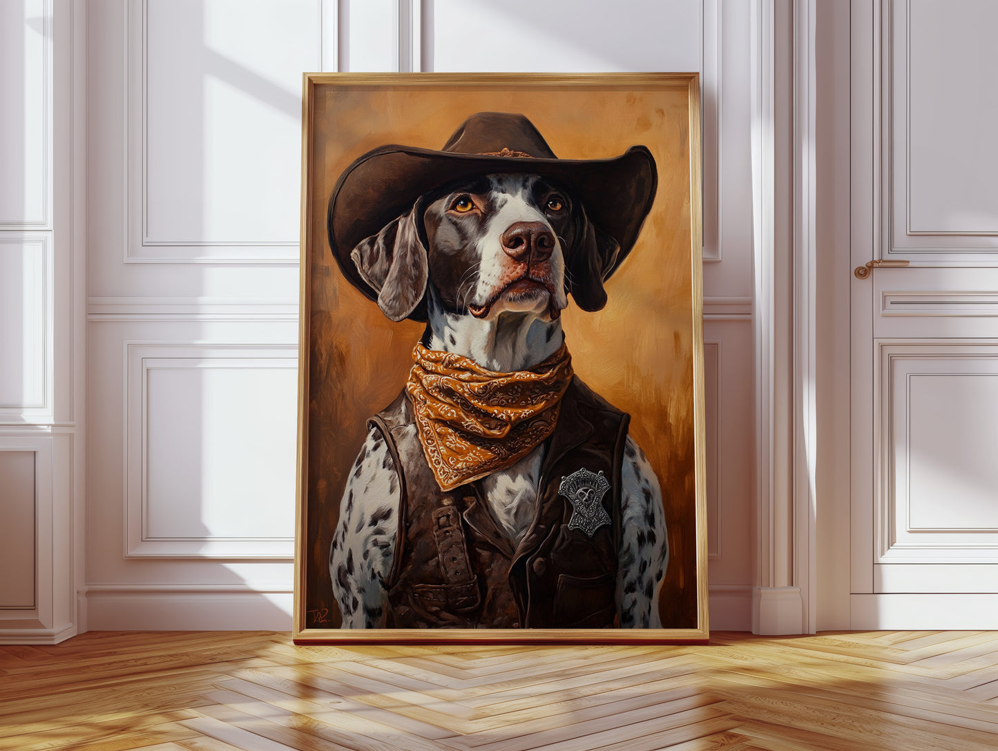 Spotted Deputy in Dusty Boots