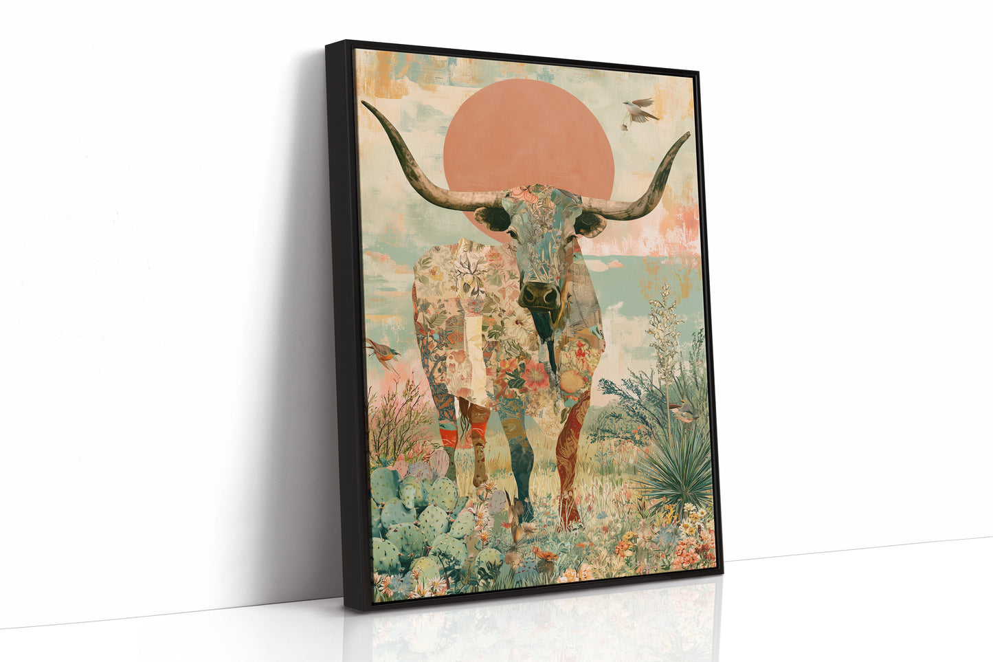 Longhorn in Full Bloom
