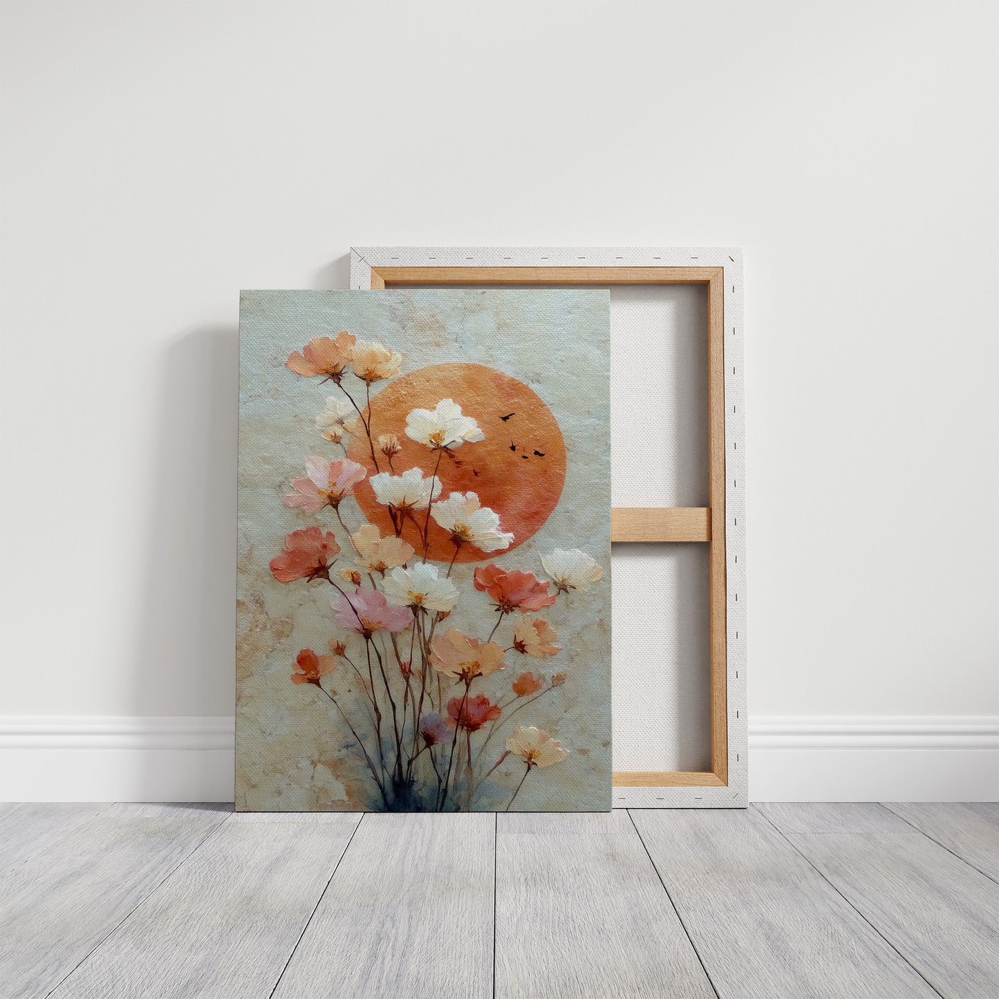 Wild Poppies Dance At Sunset