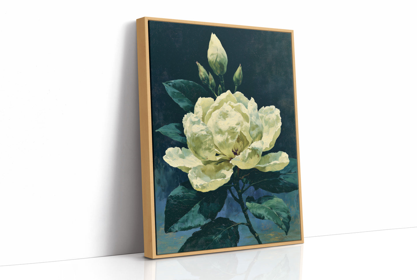 Ivory Bloom in Shadow