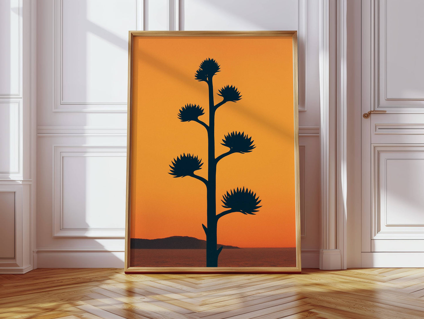 Desert Century Plant Meets Dusk