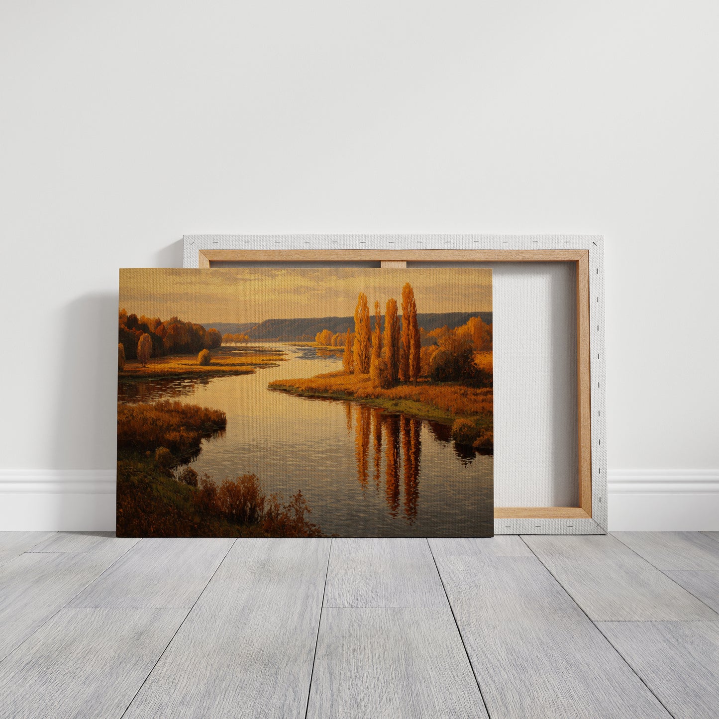 Golden Reflections at Dusk