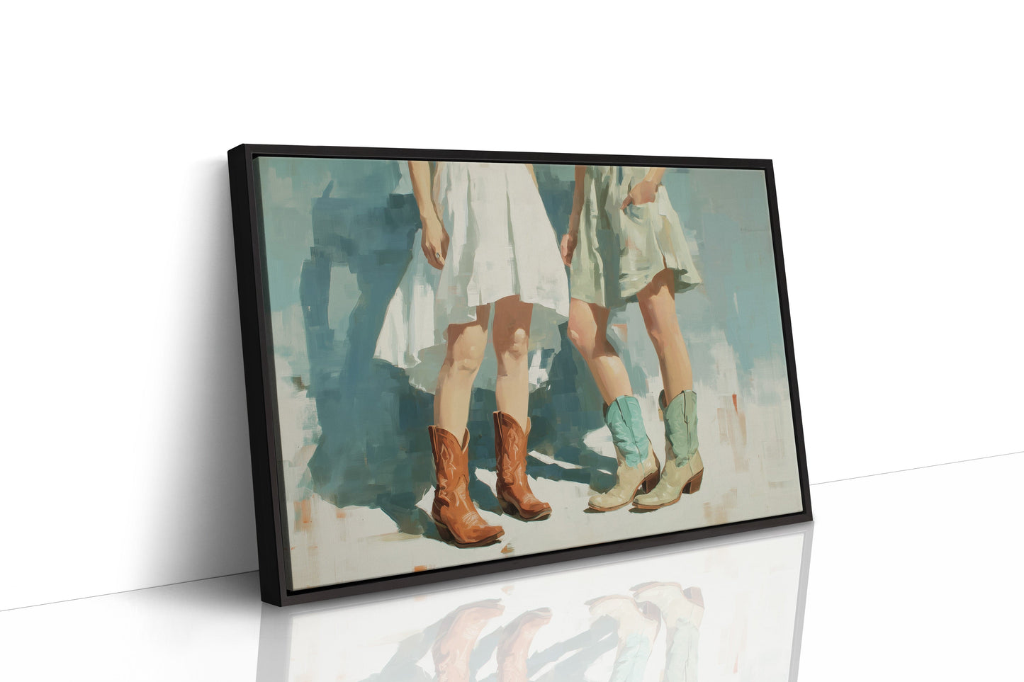 Summer Dresses Meet Cowgirl Boots
