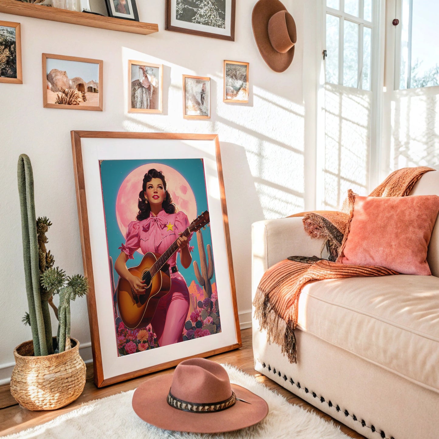 Desert Rose Sings By Moonlight