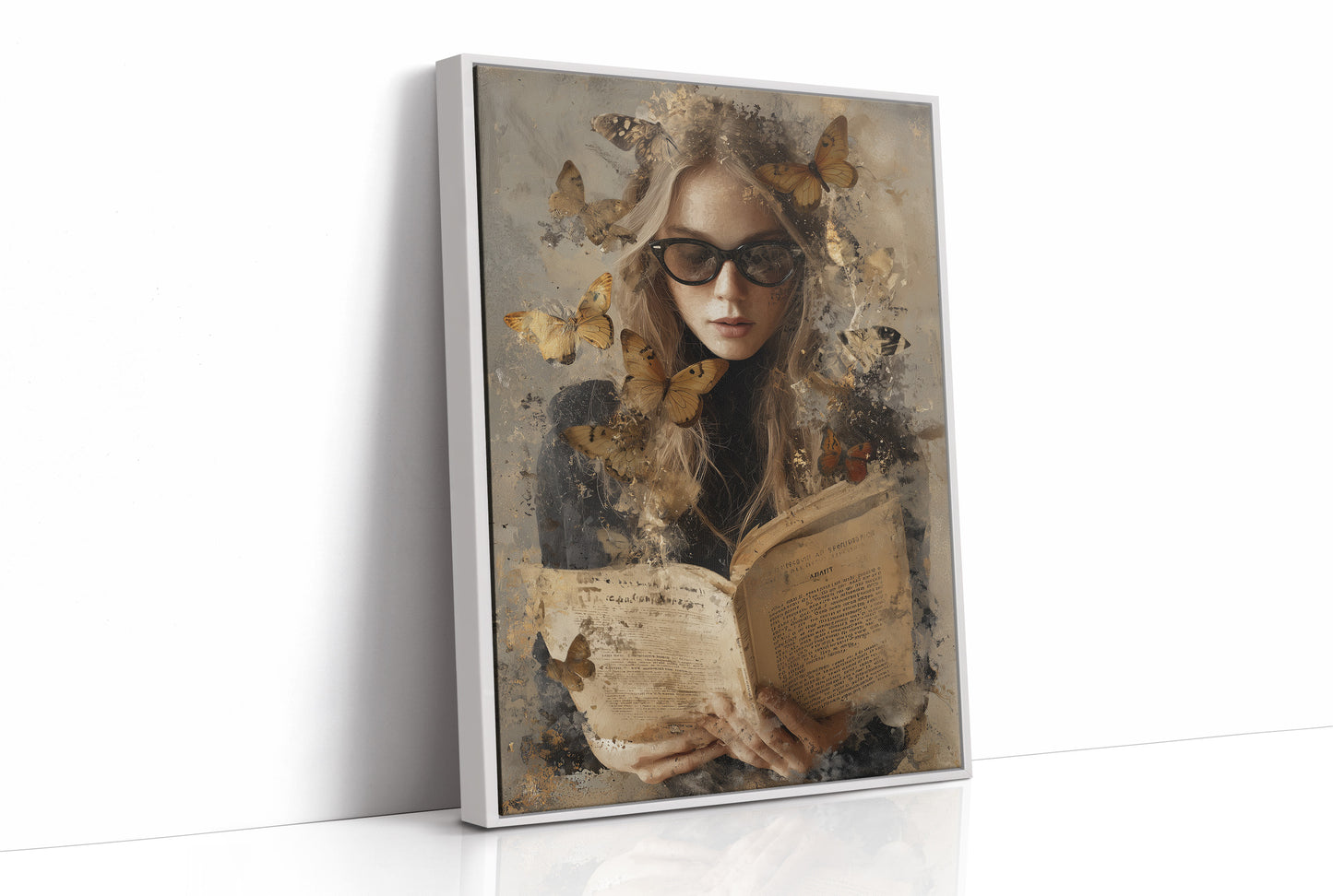 Butterflies Escape From Ancient Pages