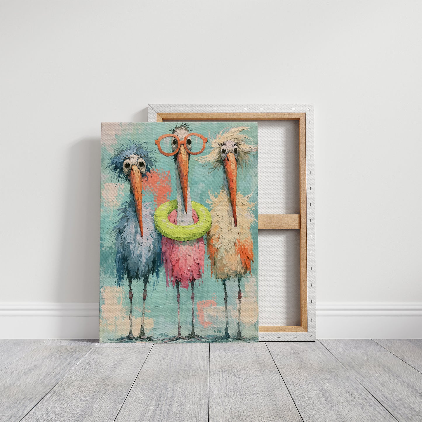 Bespectacled Birds: The Whimsical Trio Returns