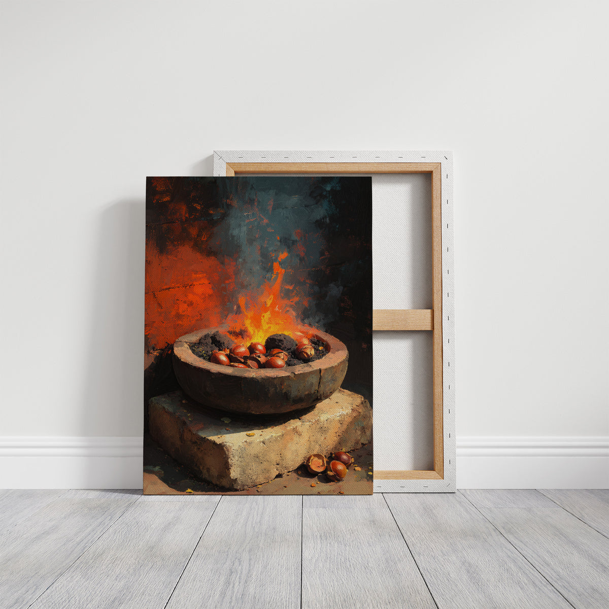 Chestnuts Roasting: Some Made a Run for It