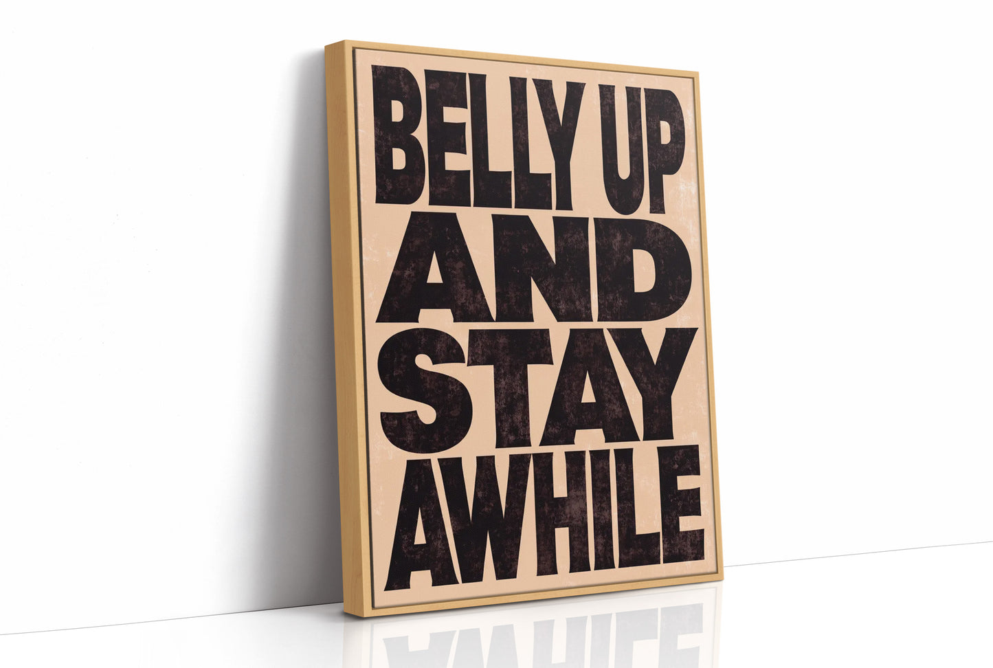 Belly Up and Stay Awhile