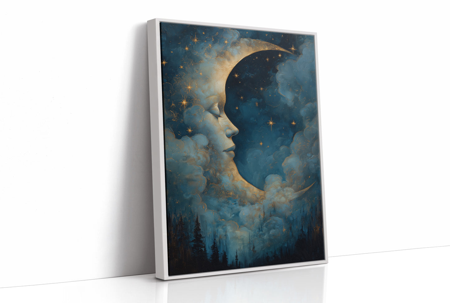 Midnight Dreams In Celestial Blue