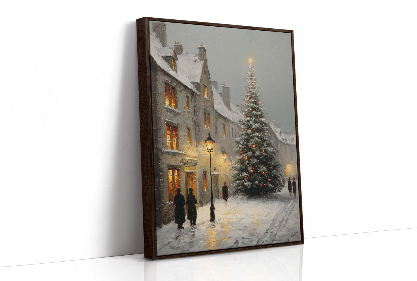 Winter Streets Glow With Promise