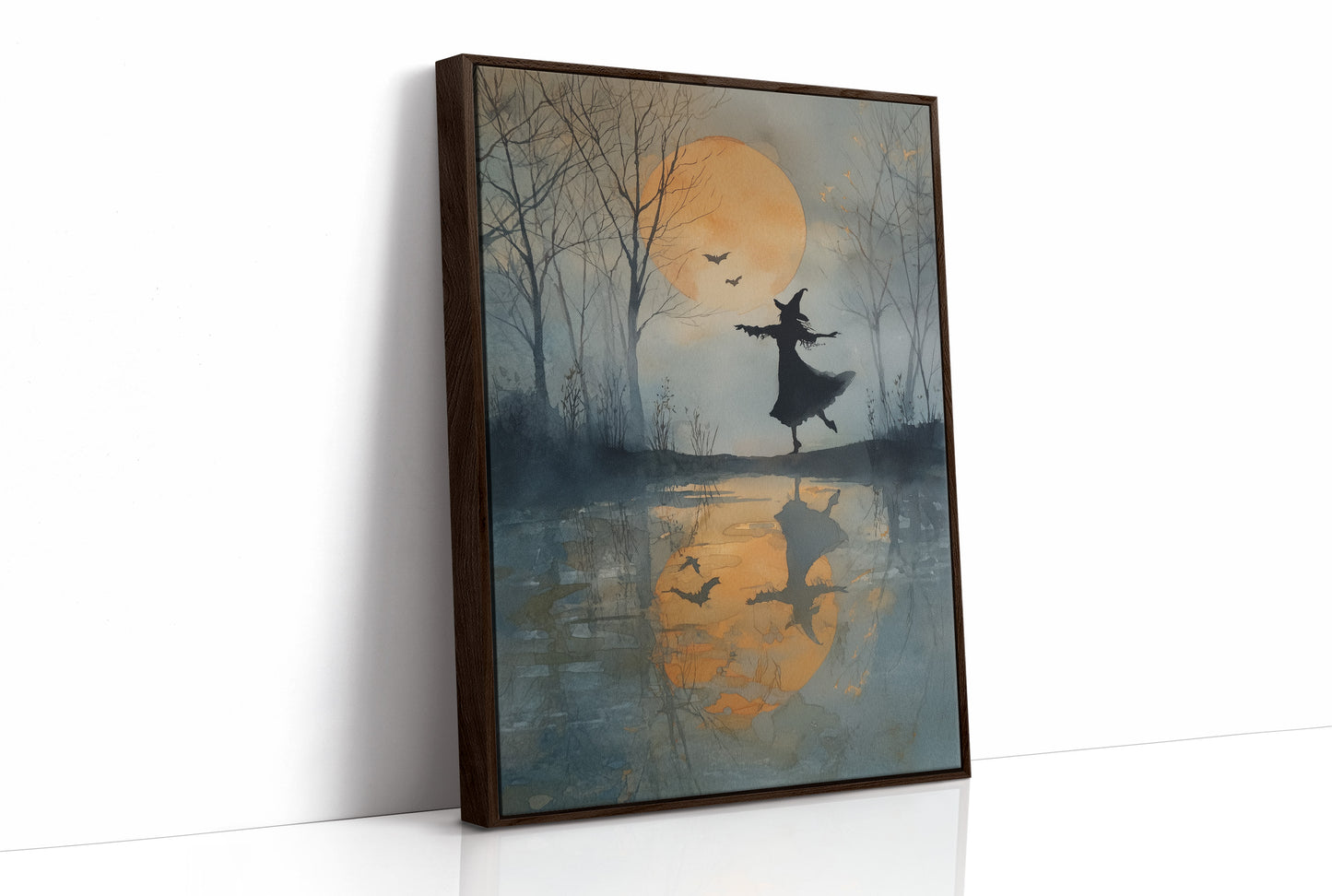 Moonlit Dance Across Still Waters