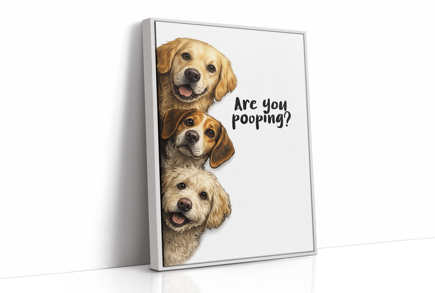 Bathroom Buddies: The Canine Surveillance Squad