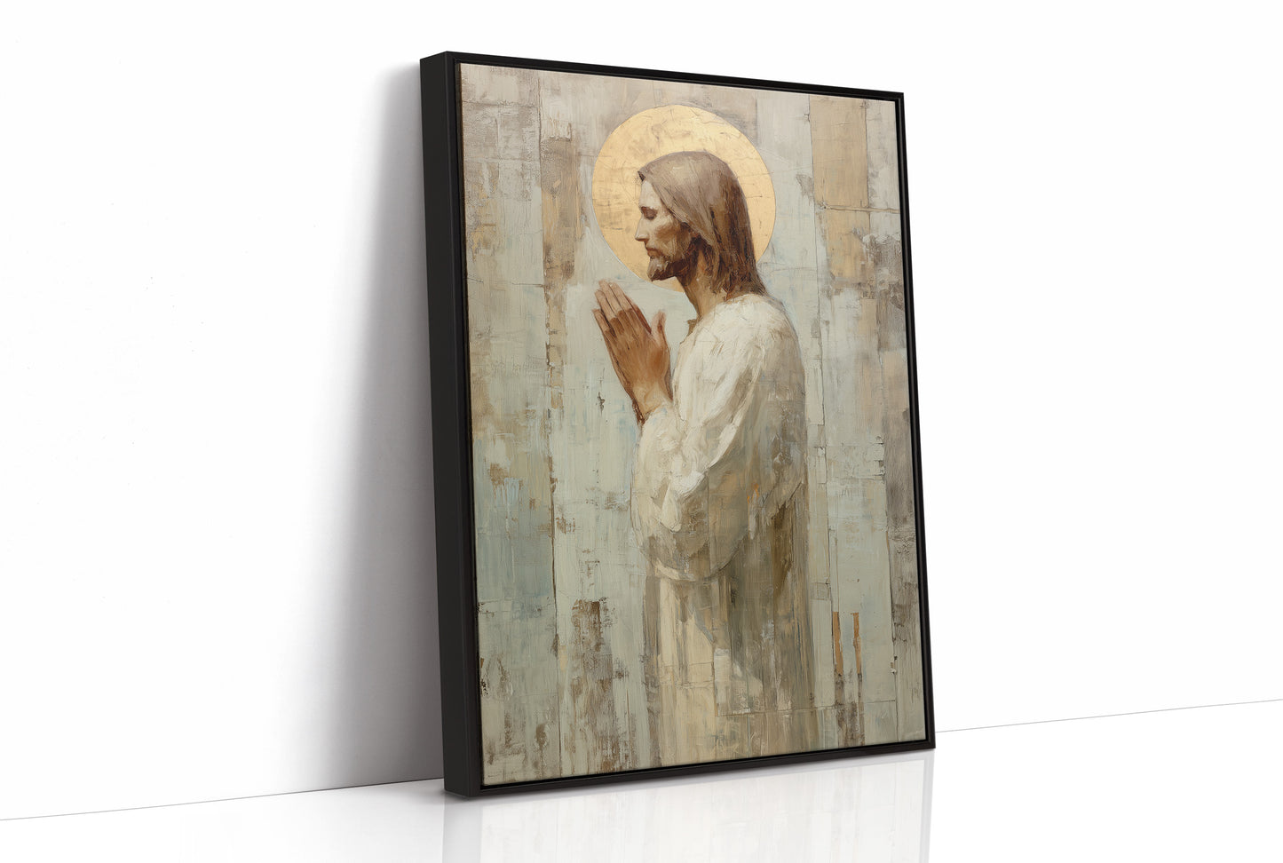 Reverence Illuminated Through Golden Halos
