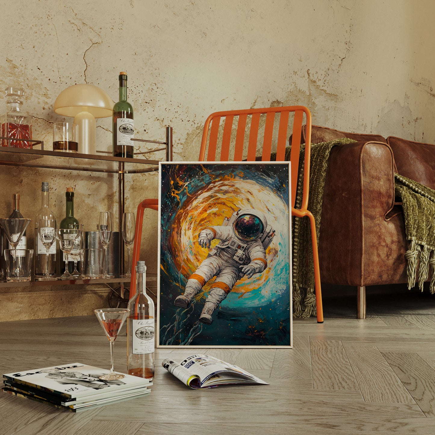 Astronaut in the Colorstorm