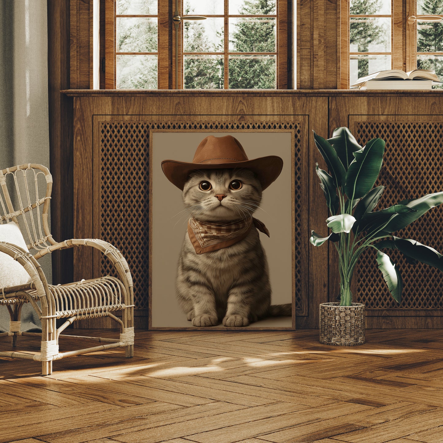 A Feline Cowboy's Daydream