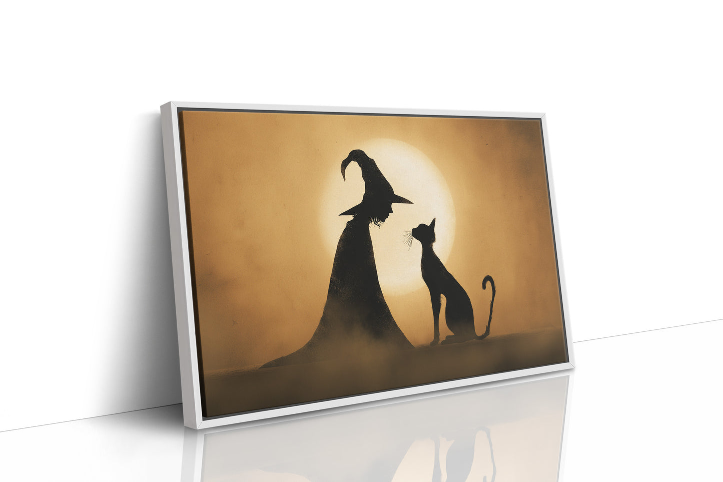 Moonlit Whisper with a Familiar