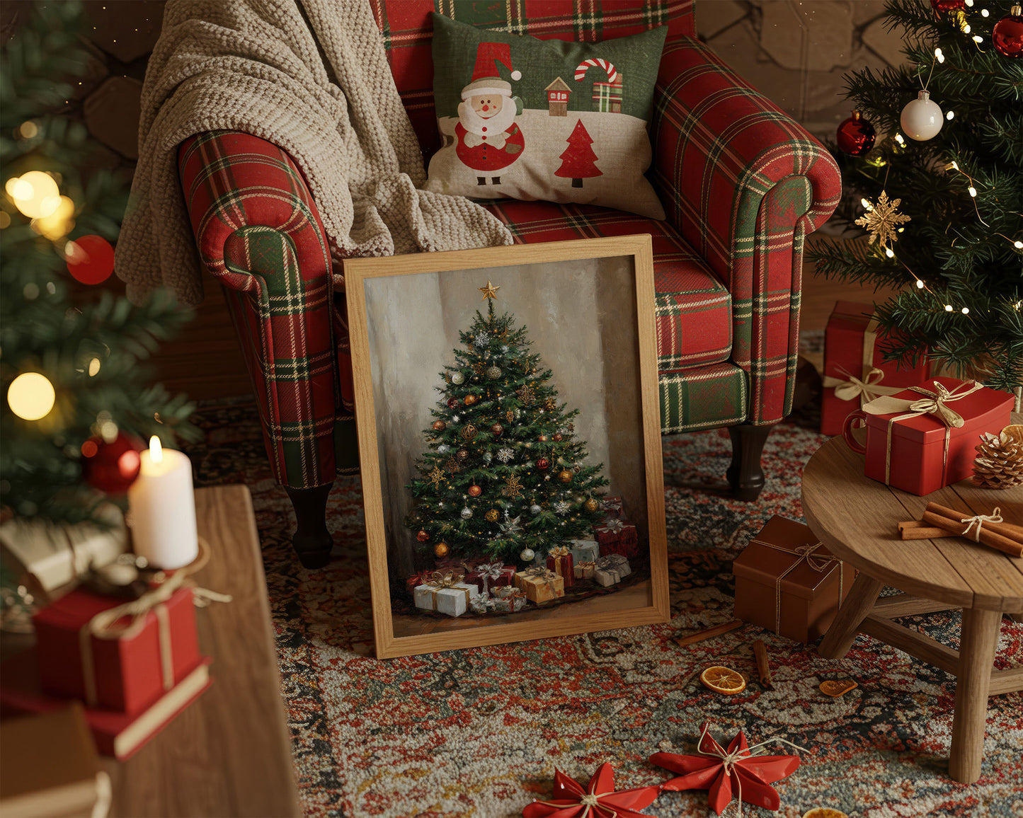 Painted Memories Of Christmas Morning