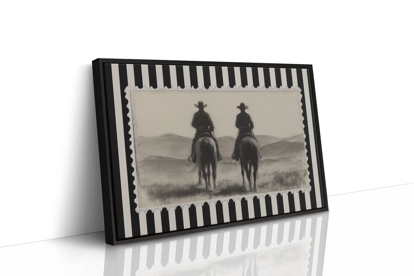 Morning Dust Carries Ranch Tales West