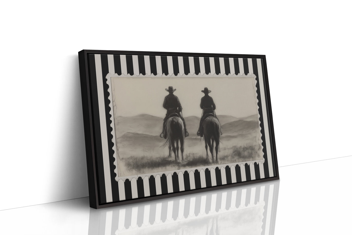 Morning Dust Carries Ranch Tales West