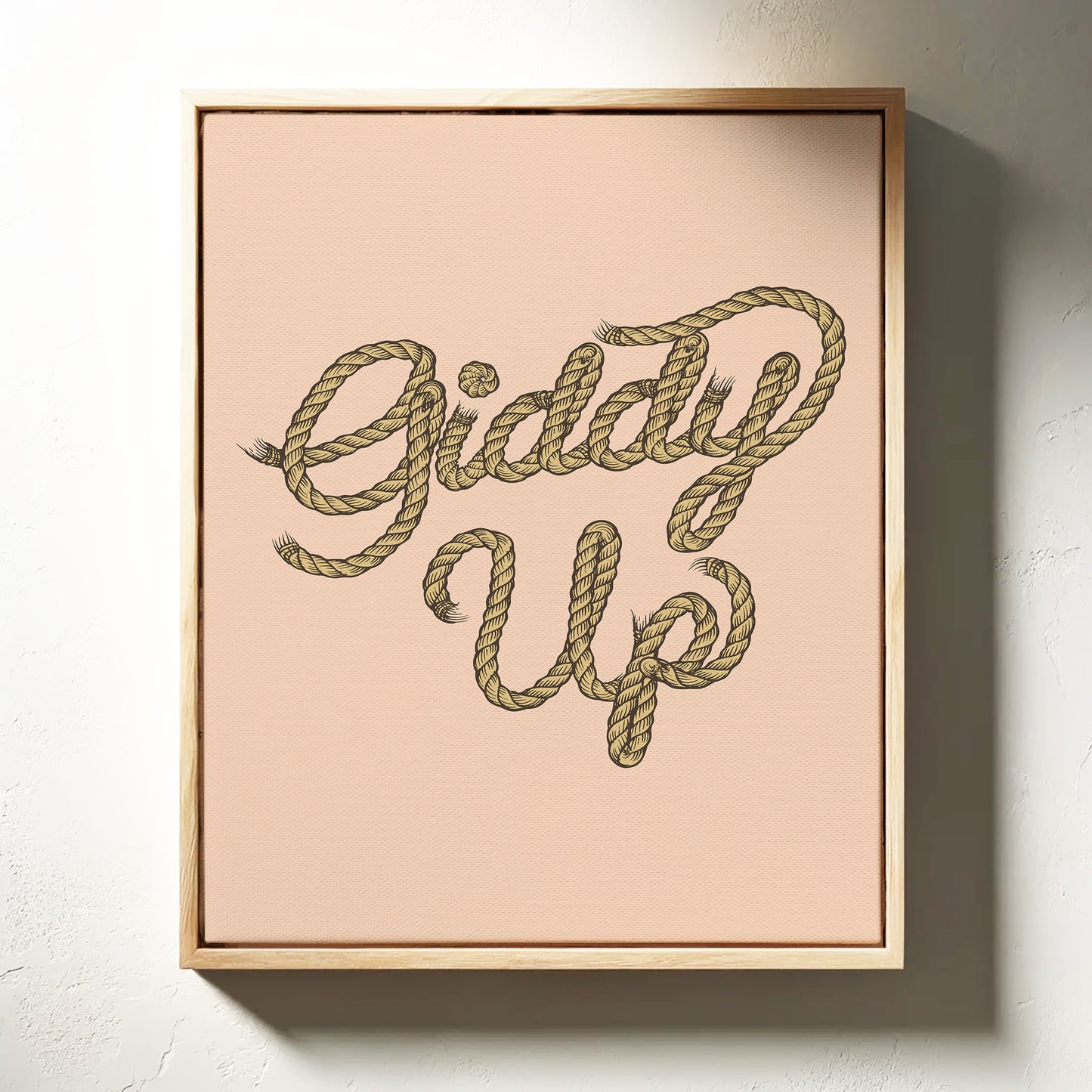 Rope Letters Weave Morning Magic