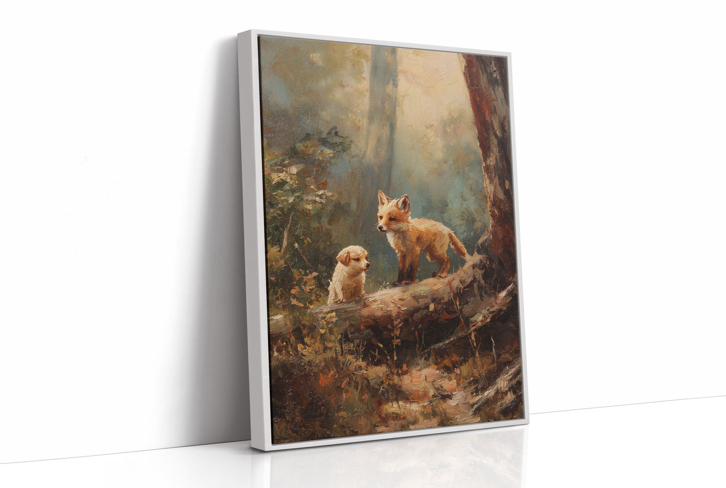Forest Friends Find Fallen Pine