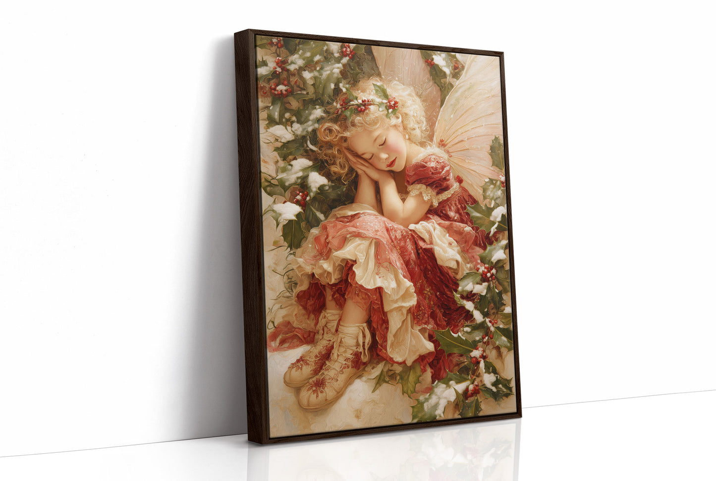 Holly Berries Crown Winter Dreams