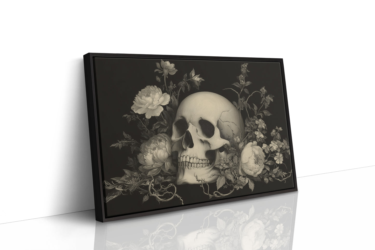 Peonies Bloom In Midnight's Garden