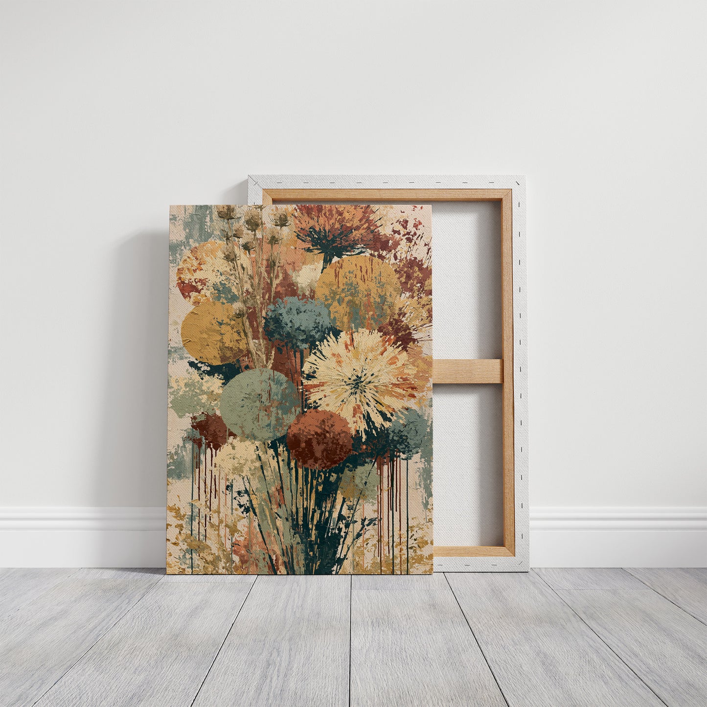 Alliums in Amber & Sage