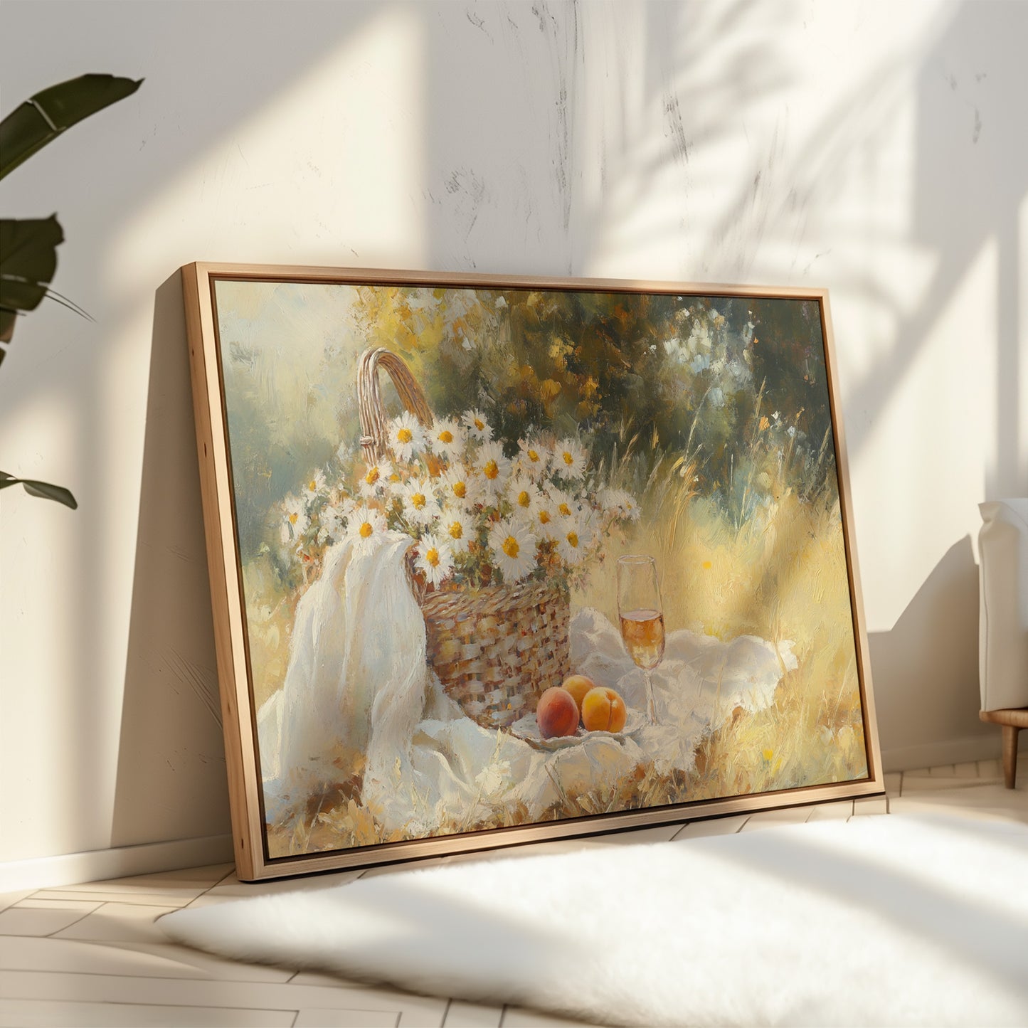 Summer Daisies And Golden Hours